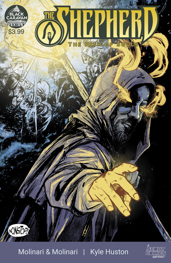The Shepherd, Volume 2: The Path of Souls, Issue 1 -- Joe Bocardo (cover artist)