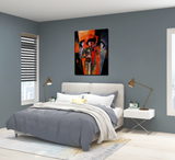 BLACK FRIDAY SALE: The Shepherd Canvas Art of The Burning Maid