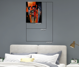 BLACK FRIDAY SALE: The Shepherd Canvas Art of The Burning Maid