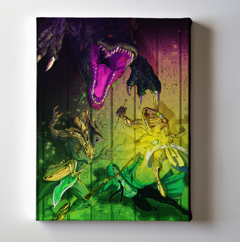 BLACK FRIDAY SALE: The Shepherd Canvas Art of The Egyptian Story