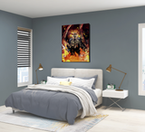 BLACK FRIDAY SALE: The Shepherd Canvas Art of The Monster of Rouen