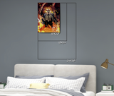 BLACK FRIDAY SALE: The Shepherd Canvas Art of The Monster of Rouen