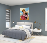 BLACK FRIDAY SALE: The Shepherd Canvas Art of The Tether "Loving Gaze"