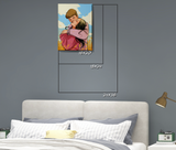 BLACK FRIDAY SALE: The Shepherd Canvas Art of The Tether "Loving Gaze"
