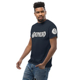 The Shepherd with sleeve logos (Scout Comics and The Staff) Men's classic tee