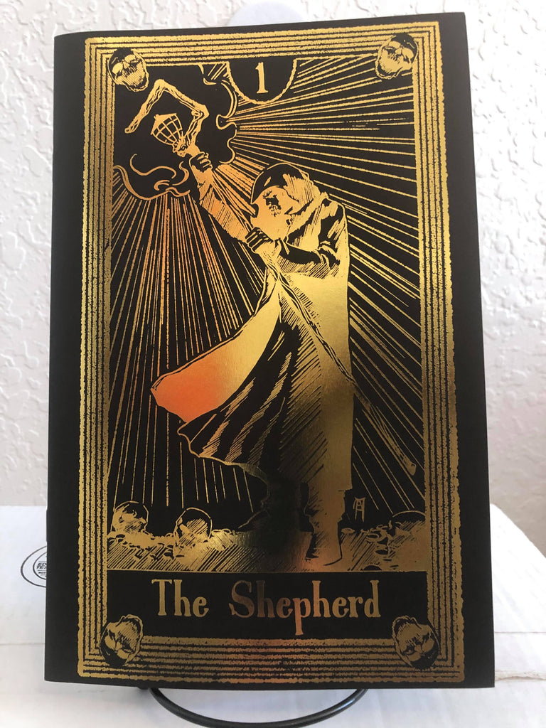 The Shepherd, Volume 1, Issue 1 -- Joseph Schmalke Tarot Card Variant (Ultra Rare)