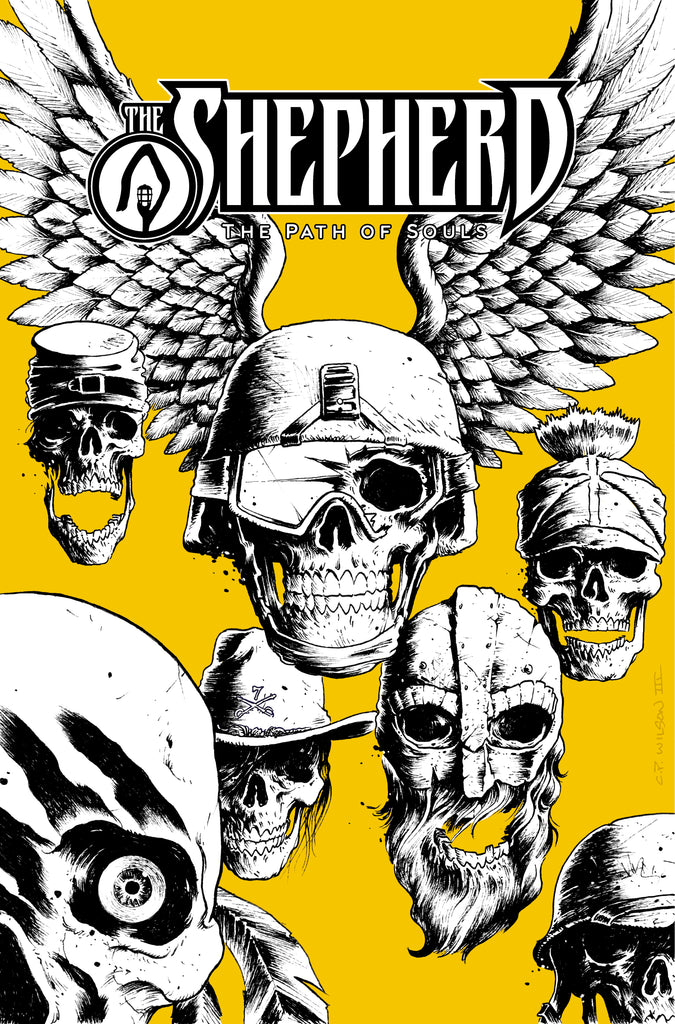 The Shepherd, Volume 2: The Path of Souls, Issue 1 -- VARIANT COVER by Charles Paul Wilson III (cover artist)