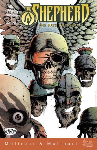 The Shepherd, Volume 2: The Path of Souls, Issue 1 -- Charles Paul Wilson III (cover artist)