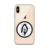 The Shepherd's Staff Logo w/fire iPhone Case