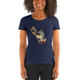 Ladies' short sleeve t-shirt with Shepherd chibi by Ludovic Sallé