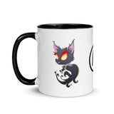 Mug with Color Inside featuring Shepherd and Legio chibis by Ludovic Sallé