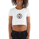 Women’s Crop Tee with Shepherd's Staff logo