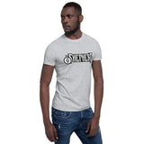 Shepherd Logo with Fiery Staff Short-Sleeve Unisex T-Shirt
