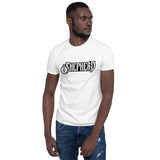Shepherd Logo with Fiery Staff Short-Sleeve Unisex T-Shirt