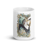 The Shepherd by Stefano Cardoselli -- White glossy mug