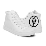 Shepherd Staff logo -- Women’s high top canvas shoes